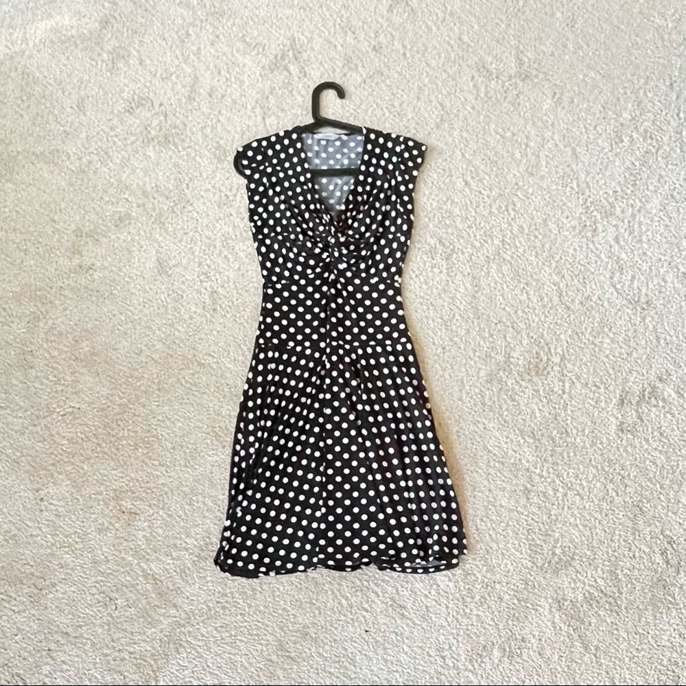 Egerie Paris Polka Dot Sleeveless Dress